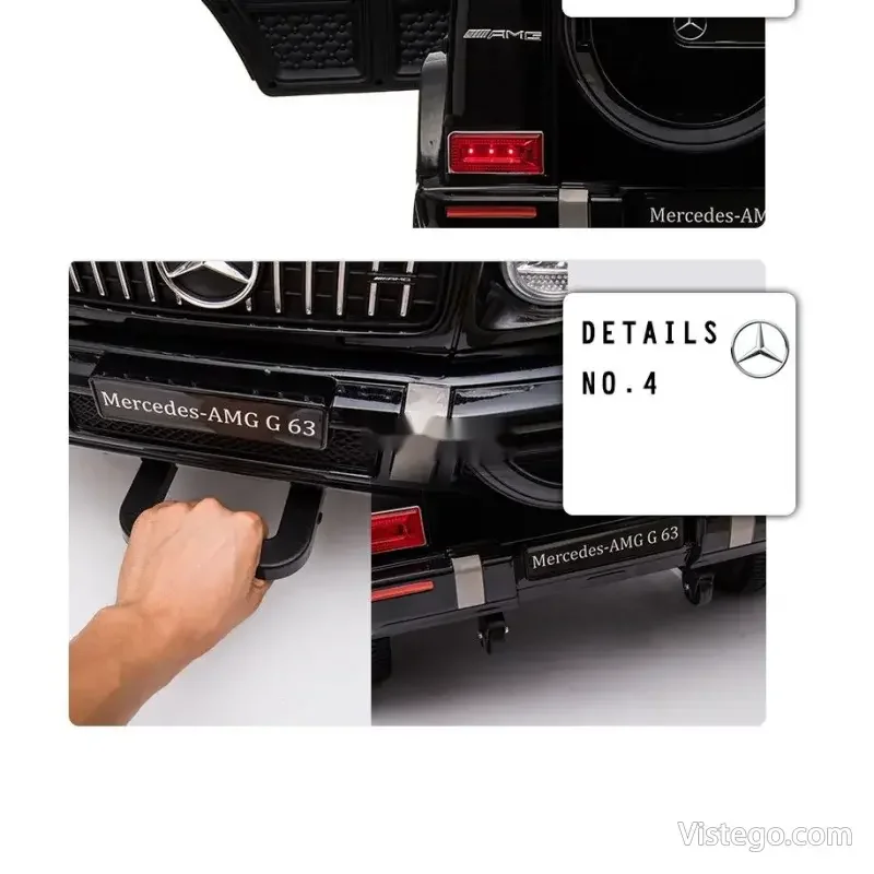 Акумулаторен джип за деца Mercedes G63 - 32