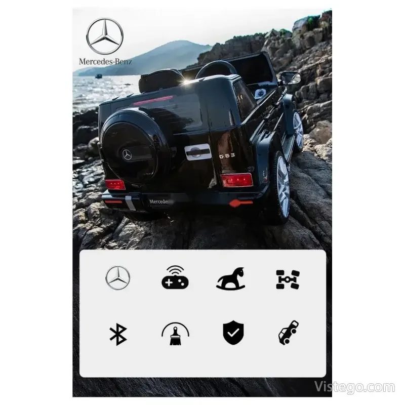 Акумулаторен джип за деца Mercedes G63 - 33