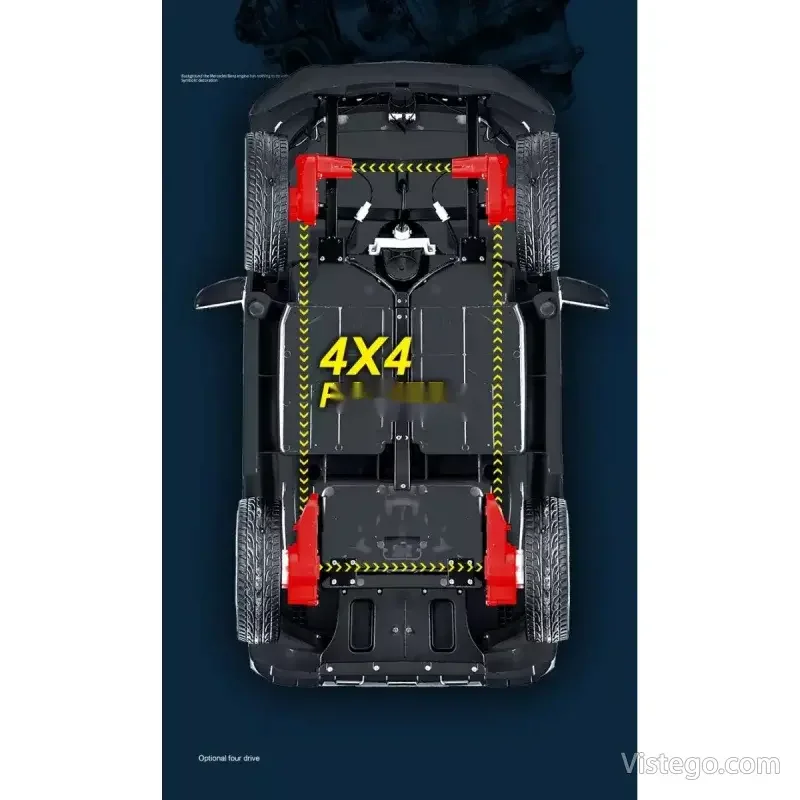 Акумулаторен джип за деца Mercedes GL63 - 33