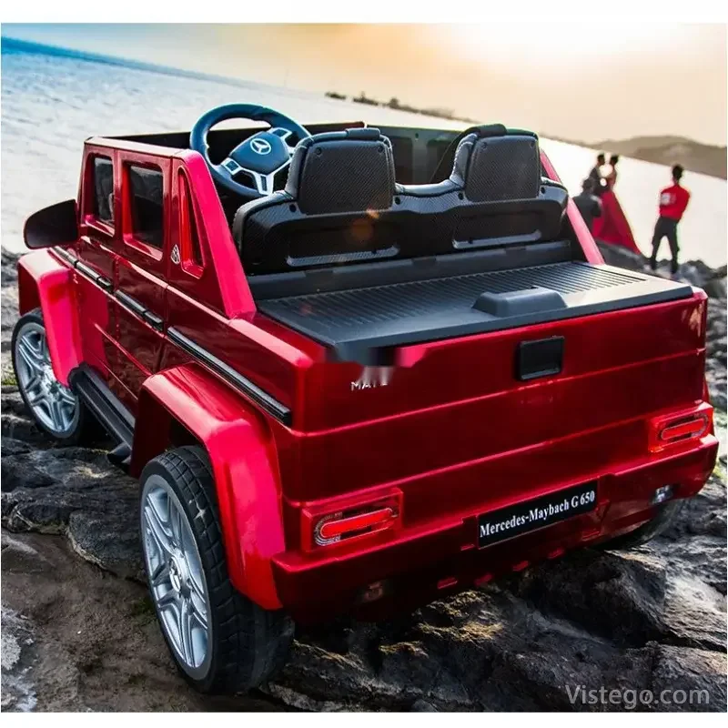 Акумулаторен джип за деца - Mercedes Maybach G650 - 31