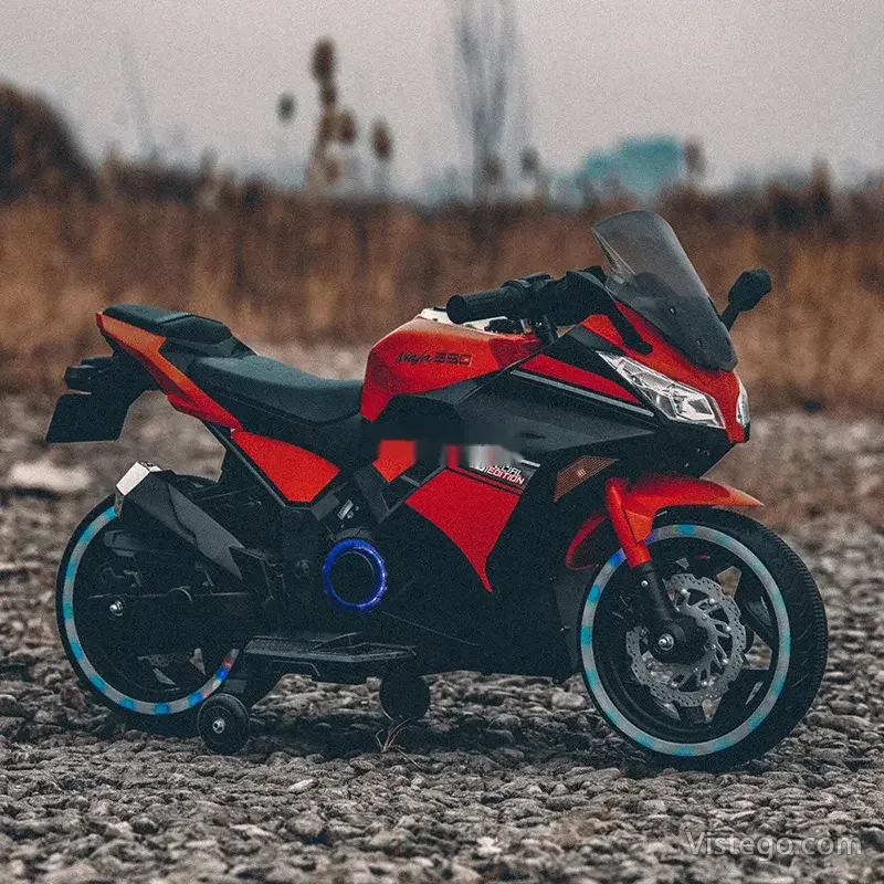 Акумулаторен мотор за деца Kawasaki Ninja - 24