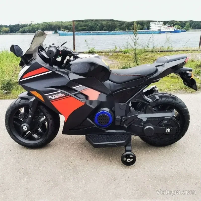 Акумулаторен мотор за деца Kawasaki Ninja - 28