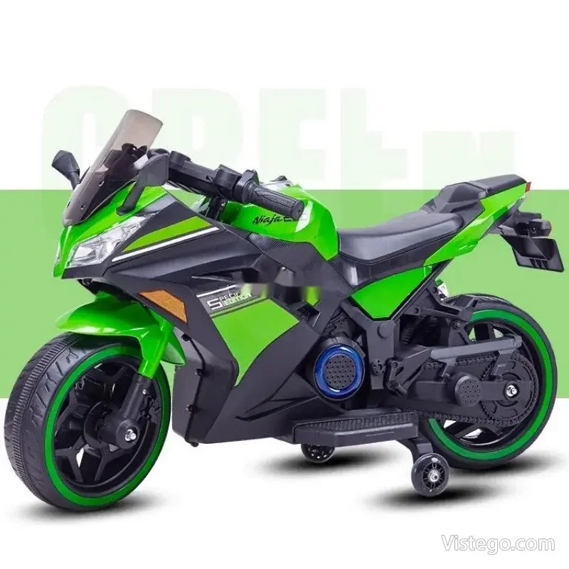 Акумулаторен мотор за деца Kawasaki Ninja - 5