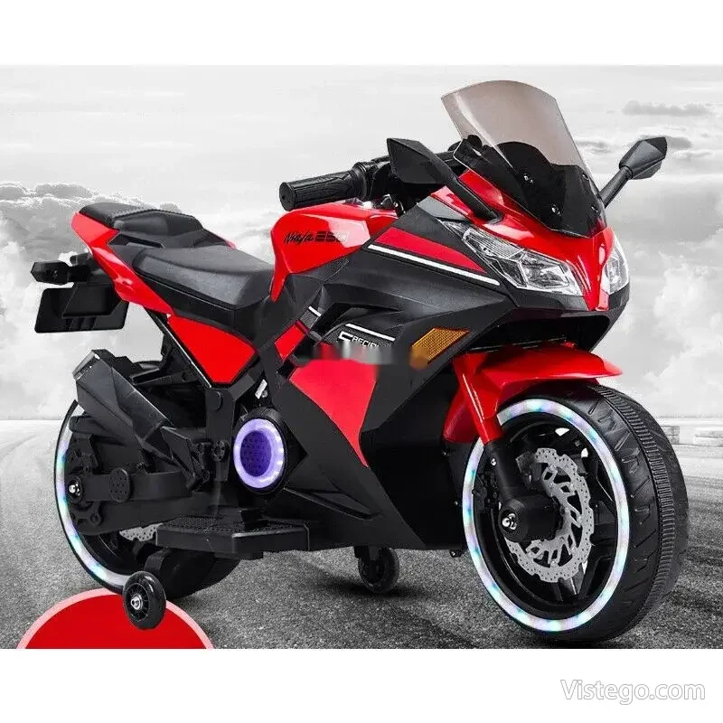Акумулаторен мотор за деца Kawasaki Ninja - 6