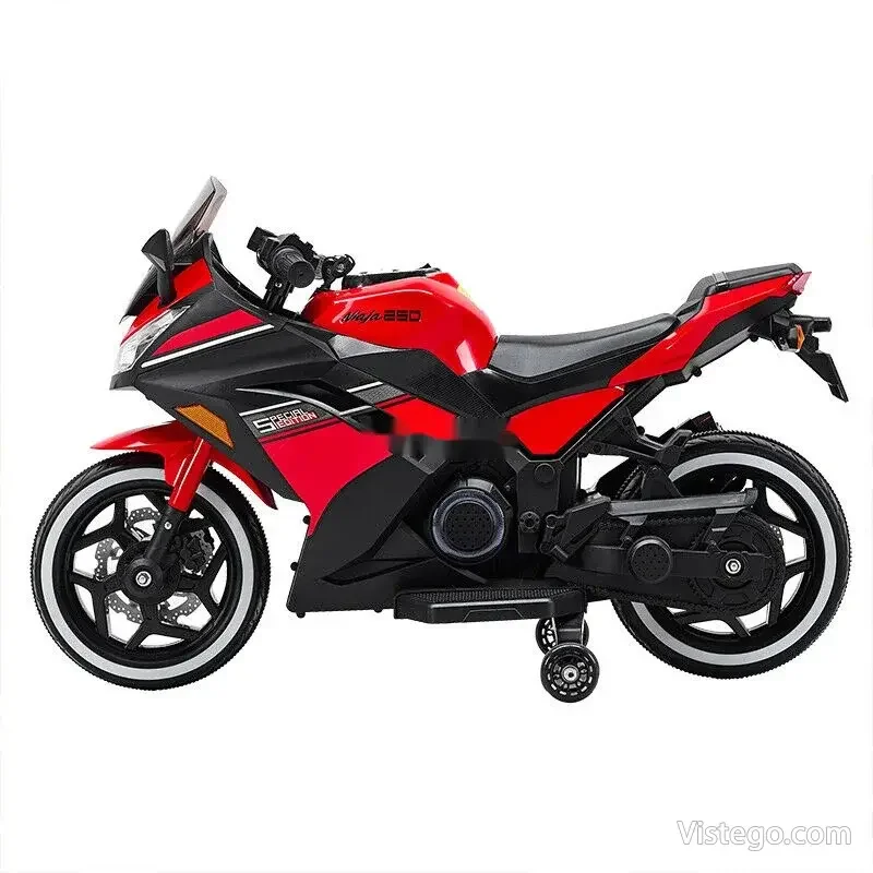 Акумулаторен мотор за деца Kawasaki Ninja - 8