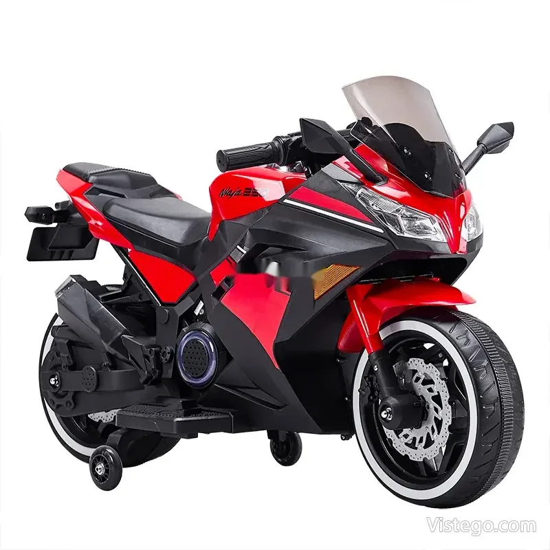 Акумулаторен мотор за деца Kawasaki Ninja - 9