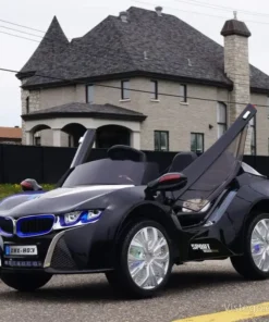 Акумулаторна кола тип BMW с WiFi за деца
