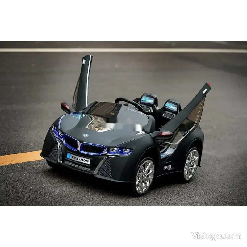 Акумулаторна кола тип BMW с WiFi за деца - 25