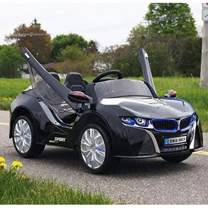 Акумулаторна кола тип BMW с WiFi за деца - 4