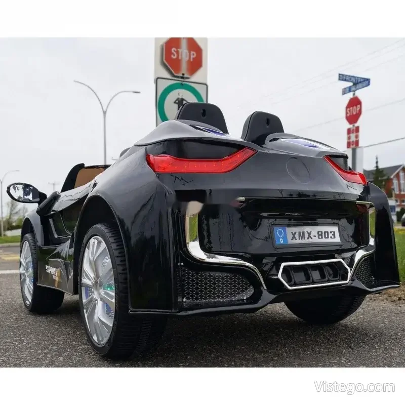 Акумулаторна кола тип BMW с WiFi за деца - 6