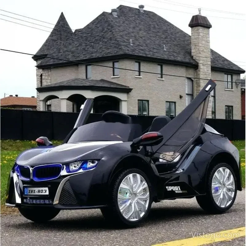 Акумулаторна кола тип BMW с WiFi за деца - 8