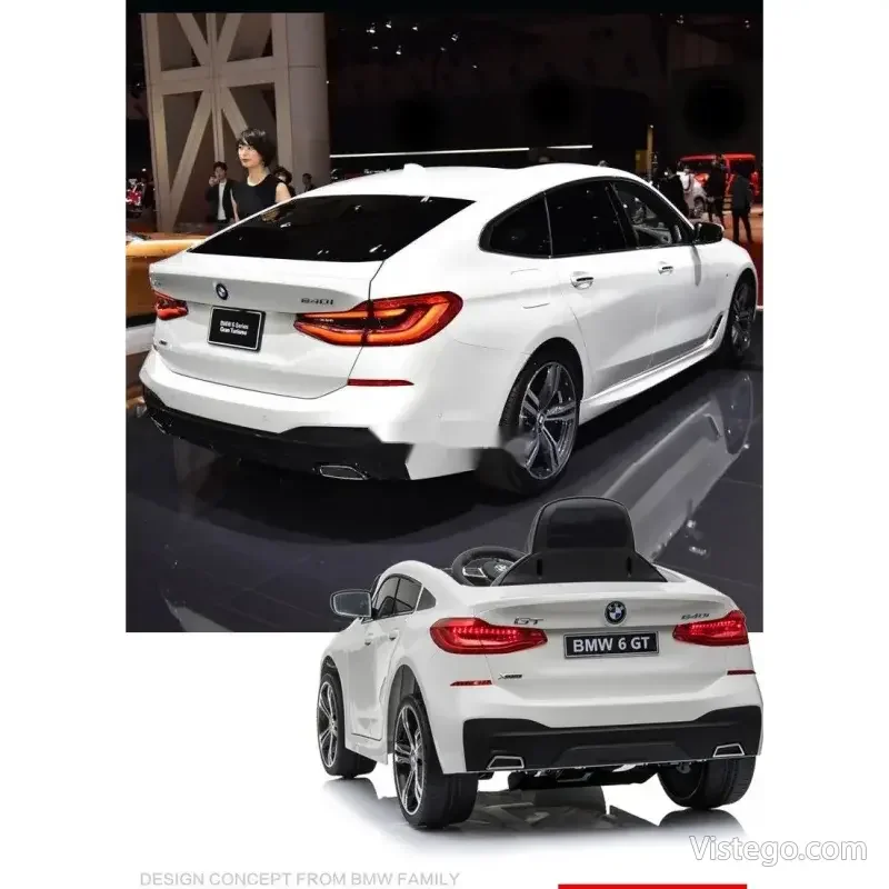 Акумулаторна кола за деца – BMW 6 GT - 11