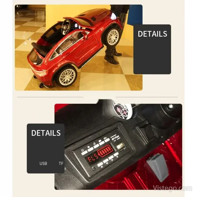 Акумулаторна кола за игра Mercedes GLE63 Coupe - 49