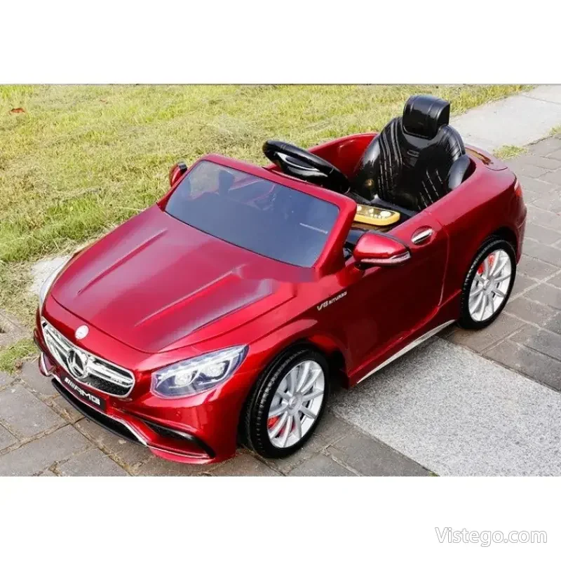 Акумулаторна кола за игра Mercedes S63 AMG - 15