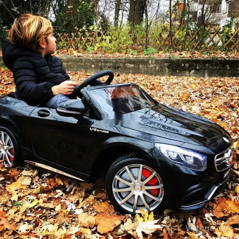 Акумулаторна кола за игра Mercedes S63 AMG - 28