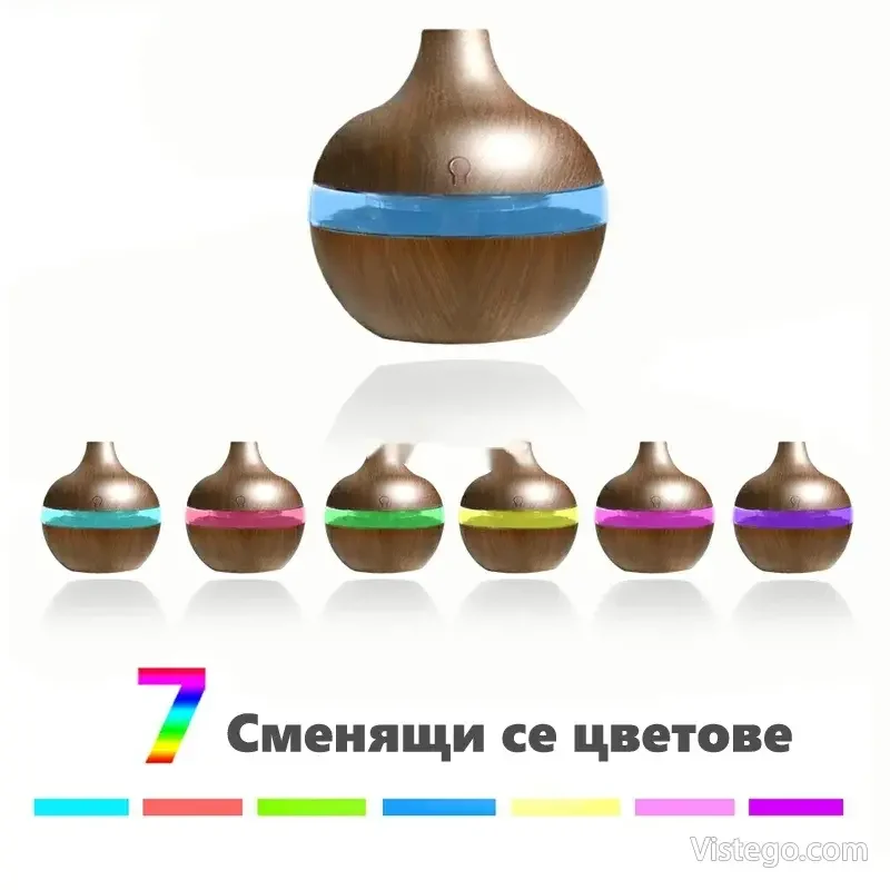 Арома дифузер за свеж дом и уютна светлина - 5