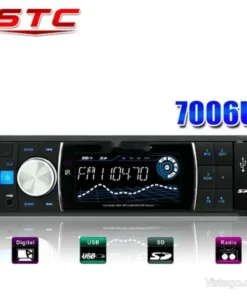 Авто радио с практичен падащ панел