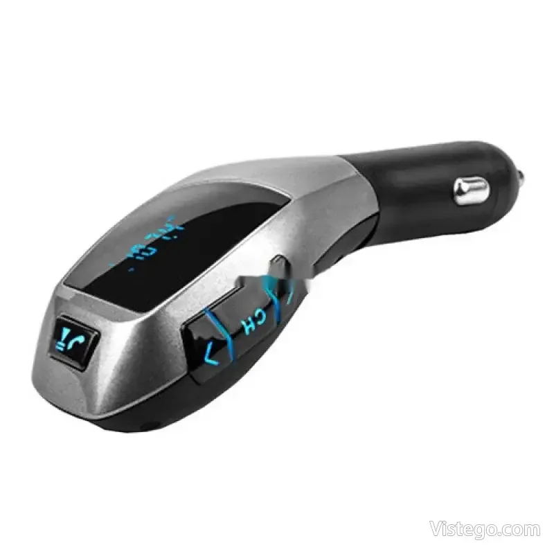 Автомобилен Bluetooth трансмитер - Car Kit X6 - 8