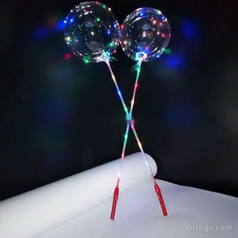 Балон с LED светлини за празнична украса - 6