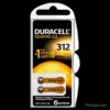 Батерии за слухов апарат Duracell ZA 312