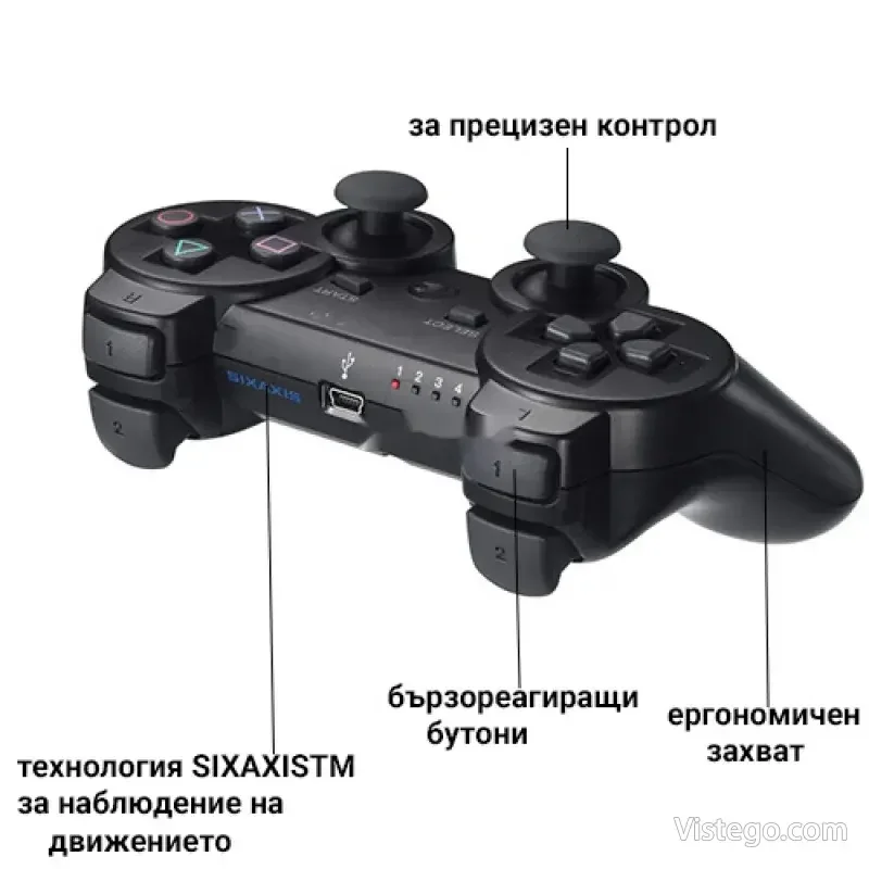 Безжичен контролер за PlayStation 3 - 8