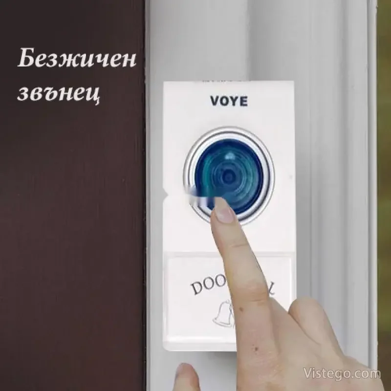 Безжичен звънец за врата – VOYE V004A Безжичен звънец за врата – VOYE V004A