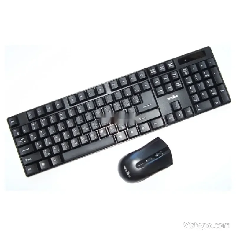 Безжична клавиатура и мишка Weibo WB-8033 - 2