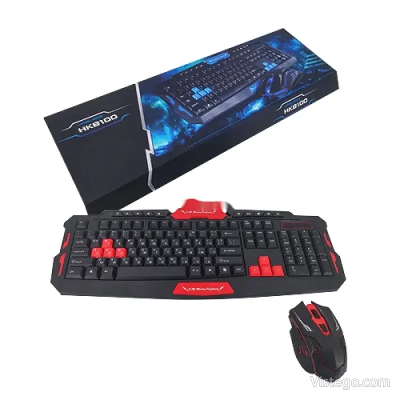 Безжична клавиатура и мишка за игри - HK8100 - 3
