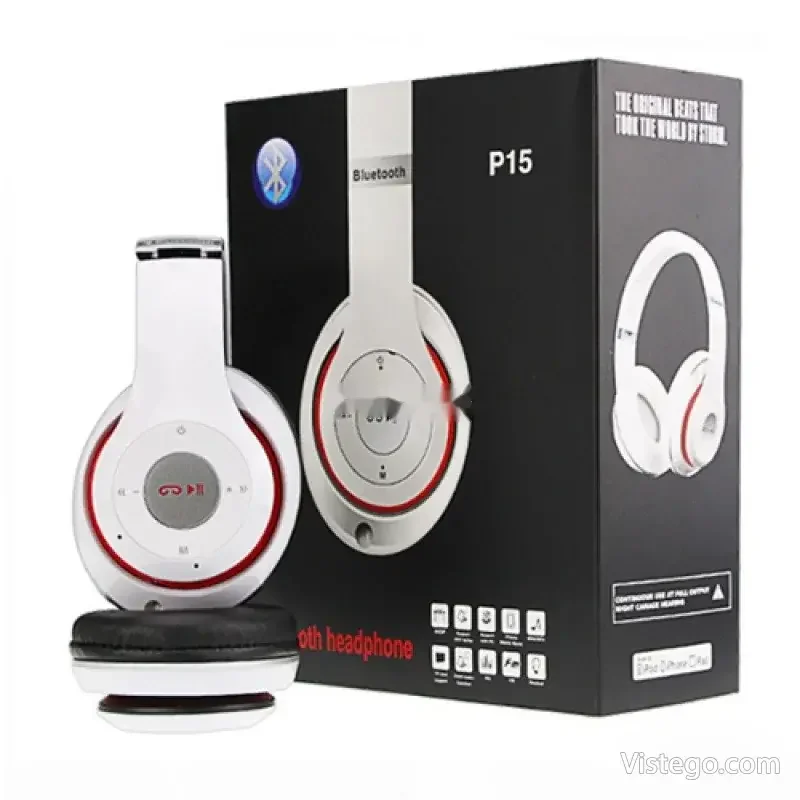 Безжични слушалки Bluetooth - модел P15 - 6