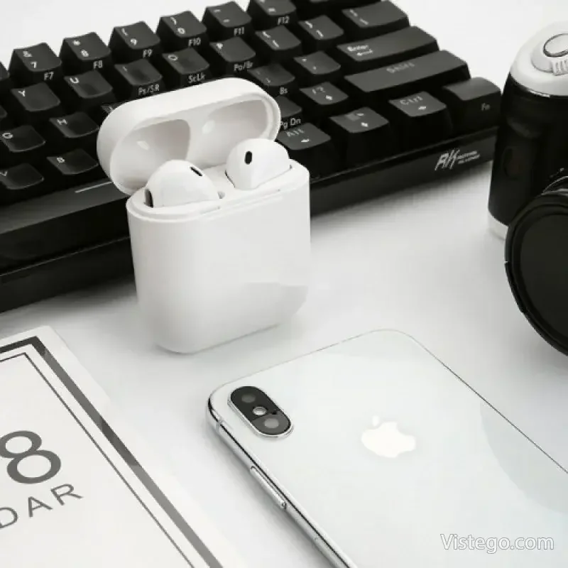 Безжични слушалки с кейс i9S TWS за удобство - 3