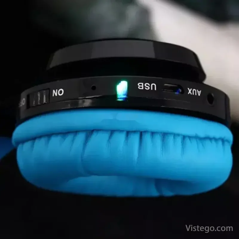 Безжични слушалки с LED светлини AB-005 - 14
