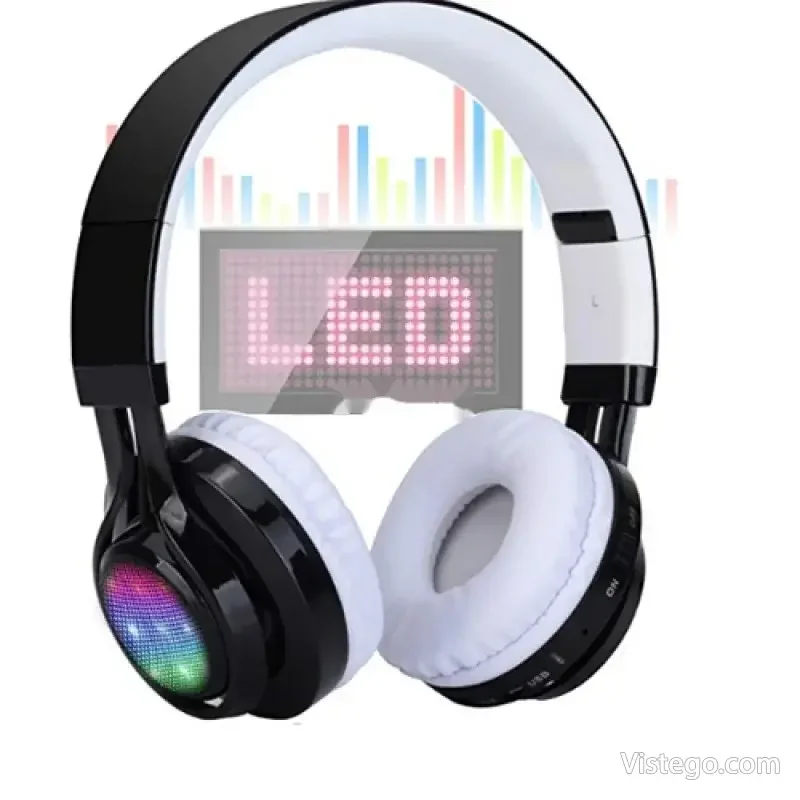 Безжични слушалки с LED светлини AB-005 - 15