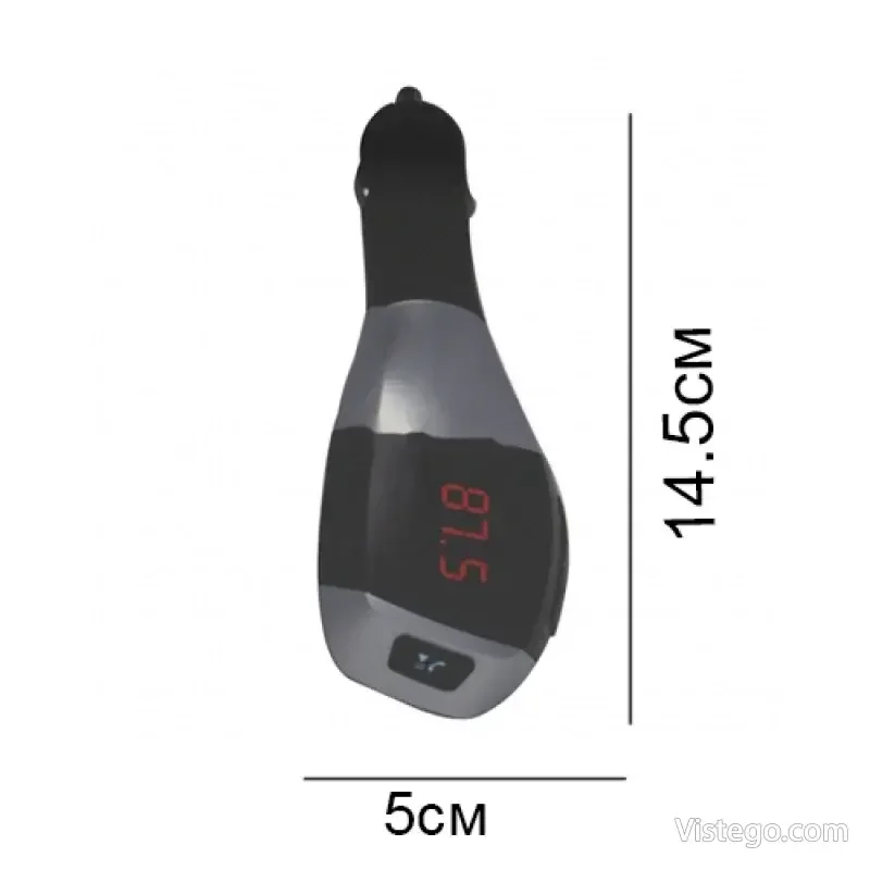 Bluetooth FM трансмитер за автомобил - Car Kit X7 - 4