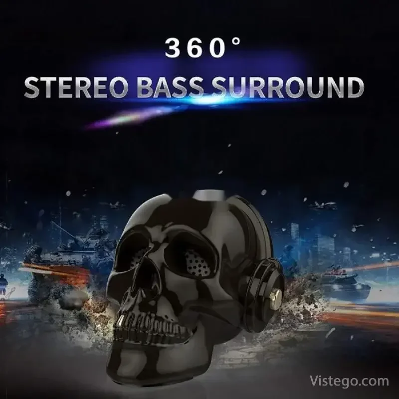 Bluetooth колонка със стойка за телефон - Skull KMS E80 - 6