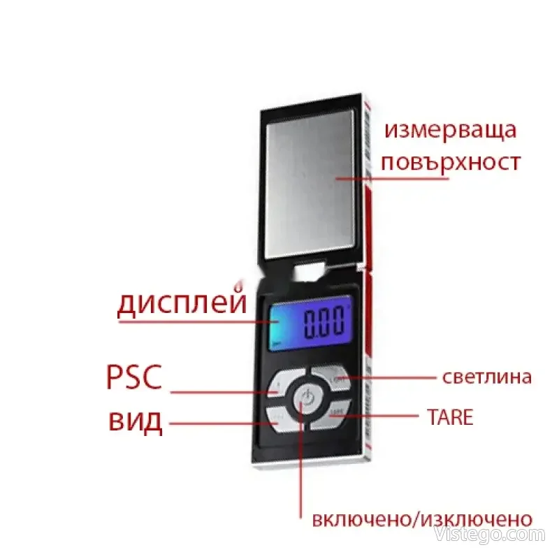Дигитална везна за джоба Manlloro - 2
