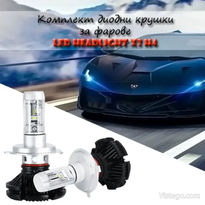 Диодни крушки за фарове за ясна видимост Диодни крушки за фарове за ясна видимост