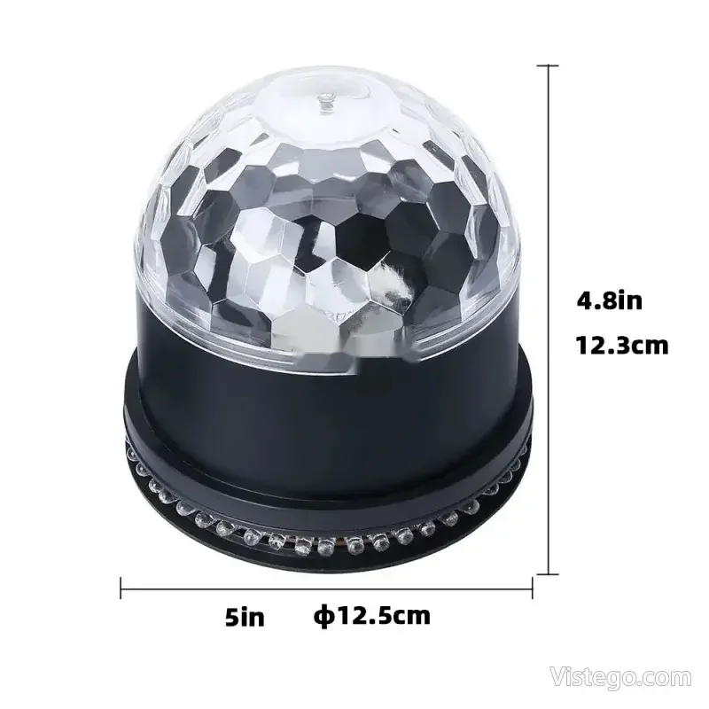 Диско парти LED лампа за цветна атмосфера - 4