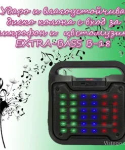 Диско тонколона с цветомузика - B-18