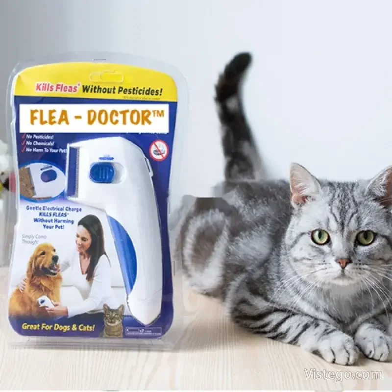 Електрически гребен против бълхи Flea Doctor - 4