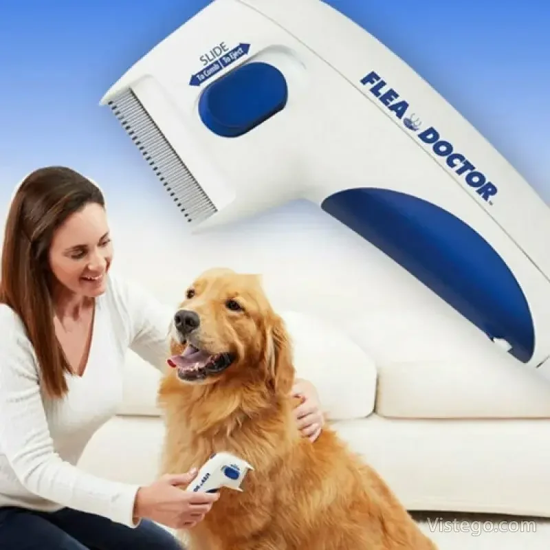 Електрически гребен против бълхи Flea Doctor - 6