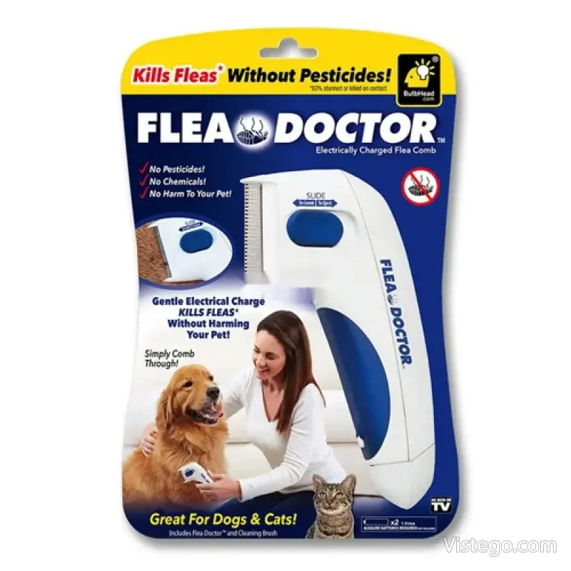 Електрически гребен против бълхи Flea Doctor - 8