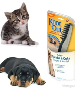 Електрически гребен за кучета и котки Knot Out