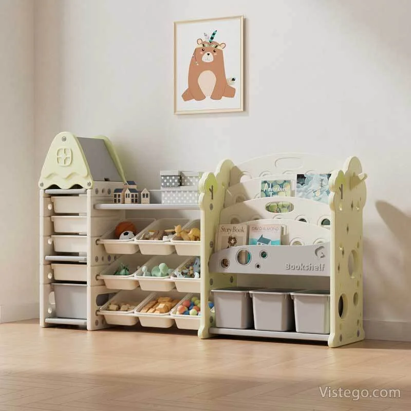 Етажерка органайзер за играчки Feelkids Етажерка органайзер за играчки Feelkids