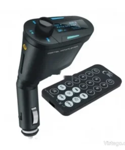 FM трансмитер за автомобил - черен модел
