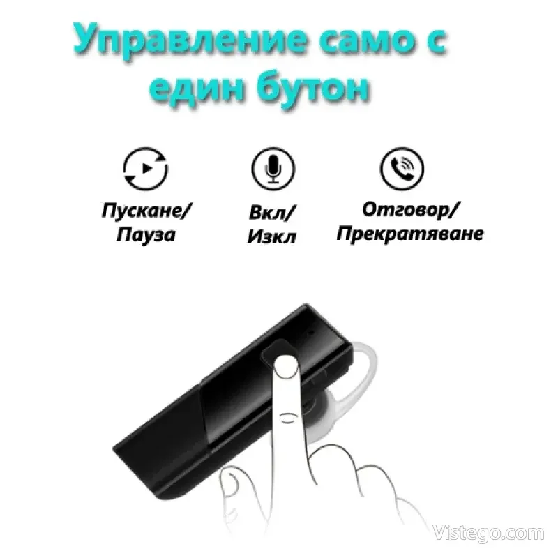 Хендсфри слушалка за разговори – A2 Mini - 3