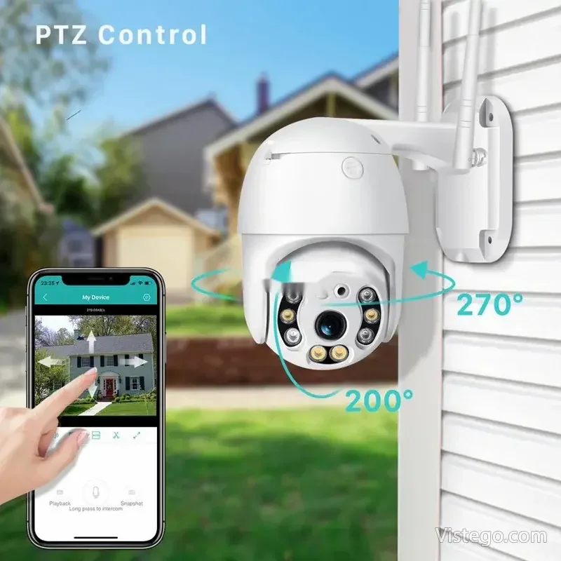 IP камера за наблюдение с WI-FI и HD - 2
