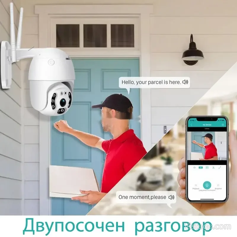 IP камера за наблюдение с WI-FI и HD - 3