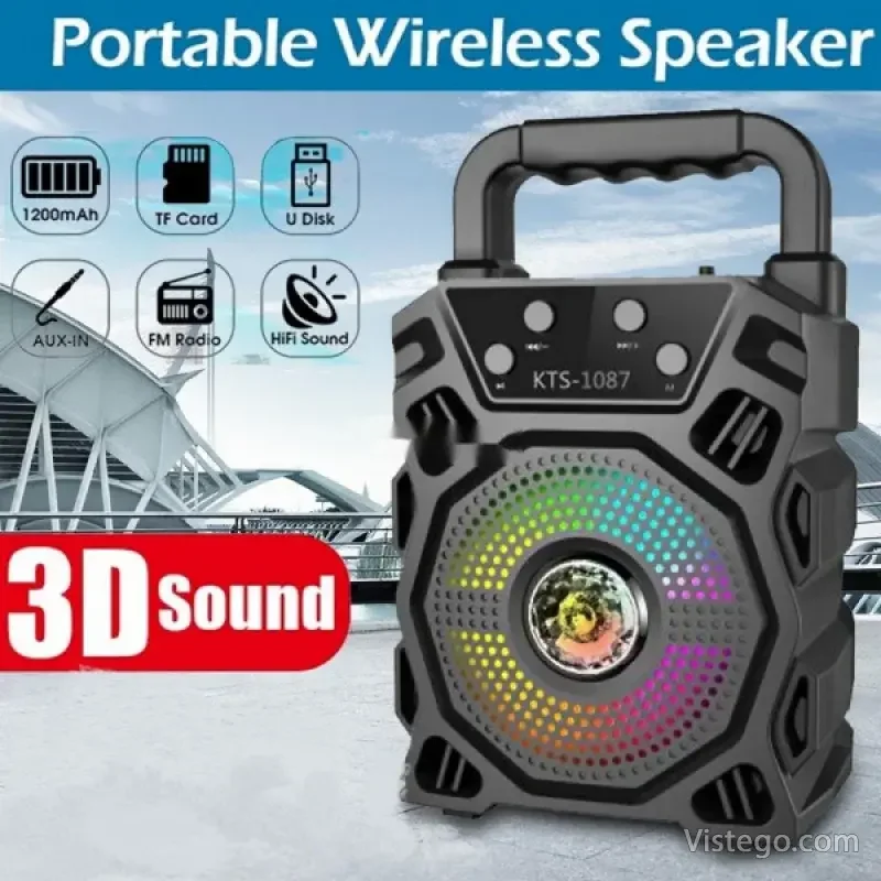 Караоке Bluetooth колонка с микрофон KTS-1087 Караоке Bluetooth колонка с микрофон KTS-1087