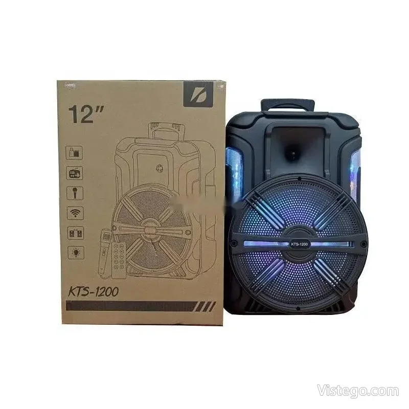 Караоке колона с Bluetooth и ефектна светлина - KTS 1200 - 4