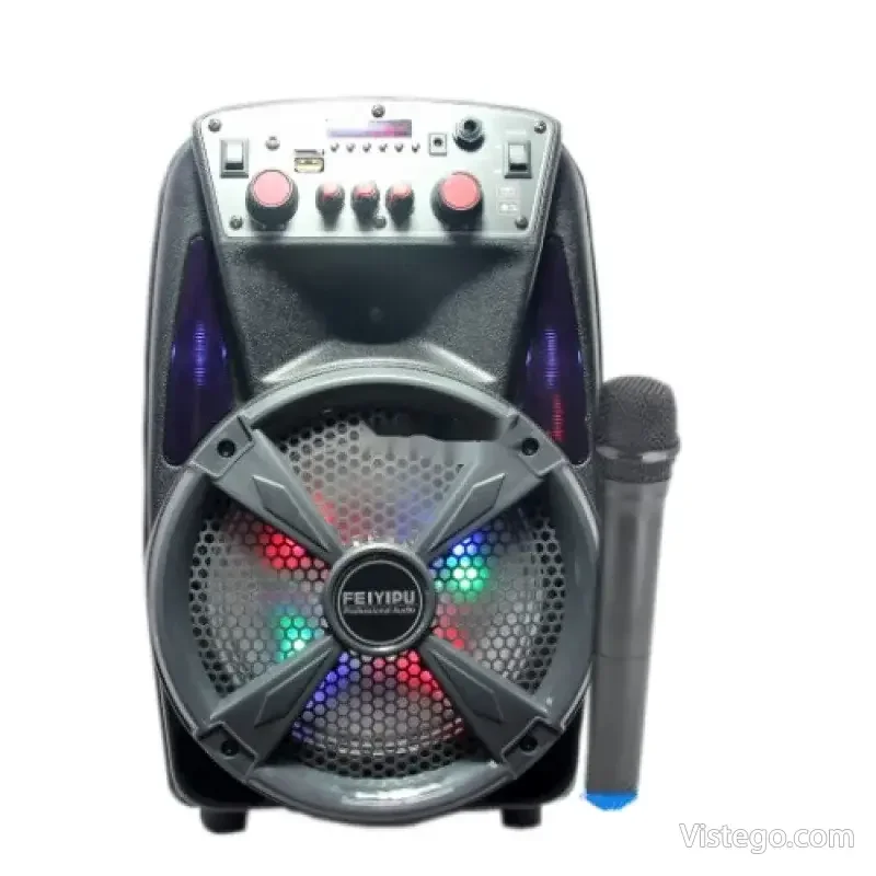 Караоке тонколона FEIYIPU ES-86 с ефекти - 6